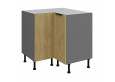 CREMONA ANT 90x90 DN 2F BB pastatoma kampinė spintelė