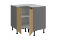 CREMONA ANT 90x90 DN 2F BB pastatoma kampinė spintelė