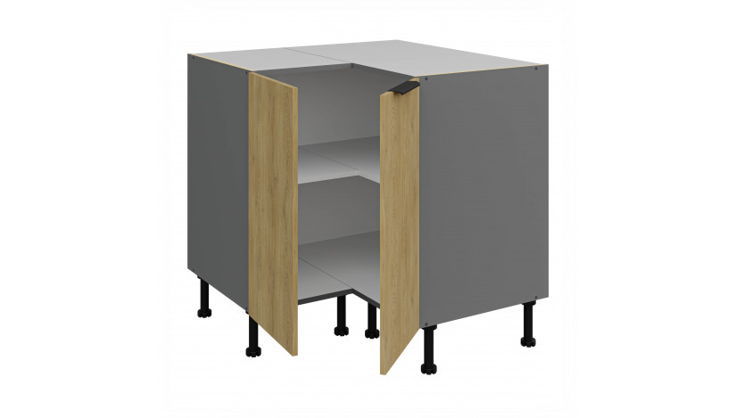 CREMONA ANT 90x90 DN 2F BB pastatoma kampinė spintelė