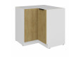 CREMONA WH 90x90 DN 2F BB pastatoma kampinė spintelė