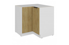 CREMONA WH 90x90 DN 2F BB pastatoma kampinė spintelė