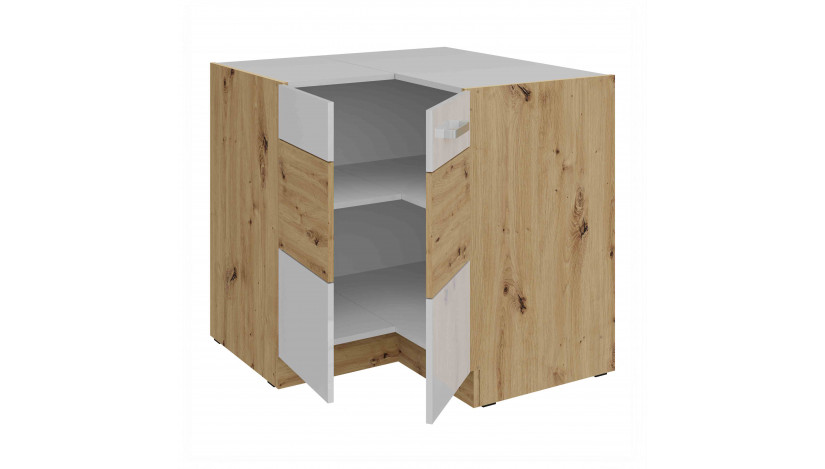 ARTISAN Balta 90x90 ND 2F BB Pastatoma Kampinė Spintelė