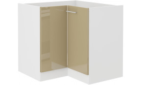 LARA 90x90 ND 2F BB pastatoma kampinė spintelė cappuccino