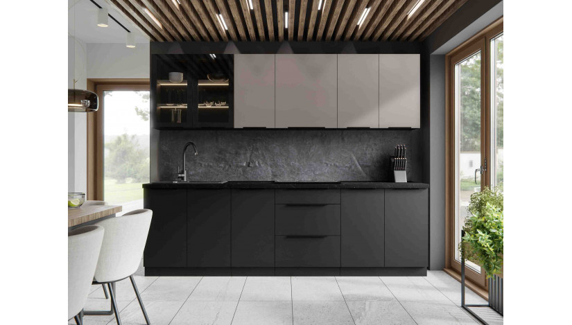 ARONA SIENA S 260 cm virtuvės baldų komplektas