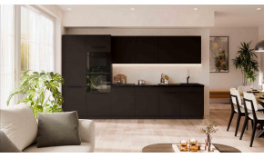 ARIA BL/BL 350 cm virtuvės baldų komplektas
