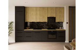 ARIA BL/CREMONA 360 cm virtuvės baldų komplektas