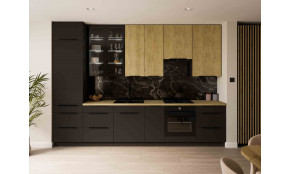 ARIA BL/CREMONA 360W cm virtuvės baldų komplektas