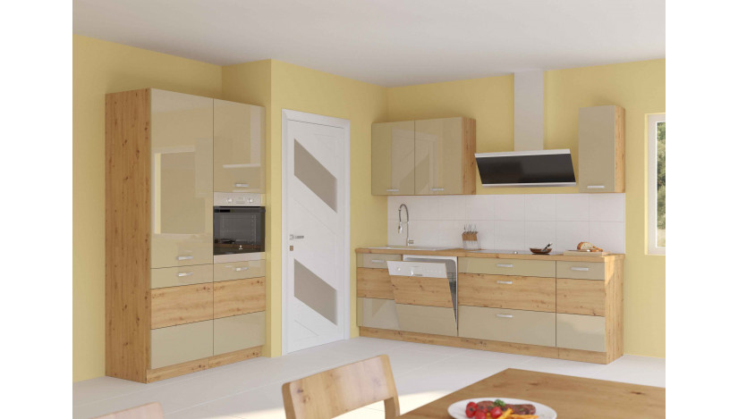 ARTISAN Cappucino 60x60 GN-108 1F (45°) pakabinama kampinė spintelė