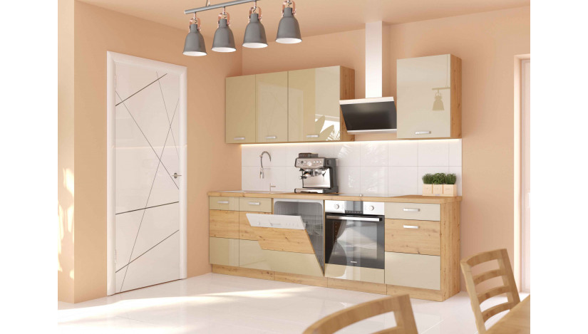 ARTISAN Cappucino 60x60 GN-108 1F (45°) pakabinama kampinė spintelė