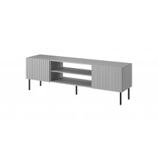 ASENSIO RTV-1 TV staliukas 180 cm  pelenų / juoda sp.
