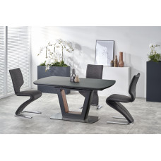 BILOTTI Stalas išskleidžiamas 160-200 cm antracyt / riešutas
