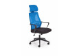 VALDEZ Biuro kėdė mėlyna / juoda