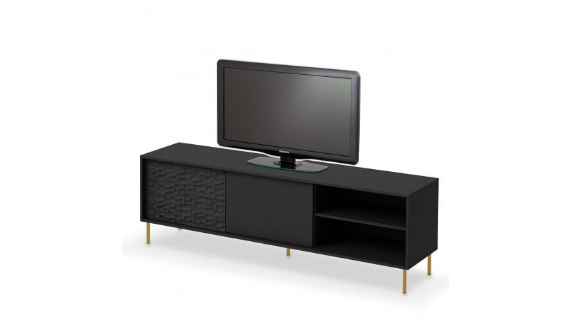 BULLET RTV-1 TV staliukas 180 cm juoda / aukso sp.