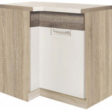 Econo ECO-14D pastatoma kampinė spintelė 100x70 cm dešinė 