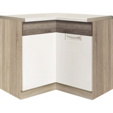 Econo ECO-16D kampinė spintelė 90x90 su lentyna