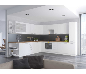 EKO WHITE 610 virtuvės baldų komplektas