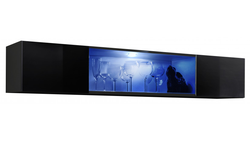Fly 52 Vitrina juoda / juoda blizgi 23 ZZ FY 52