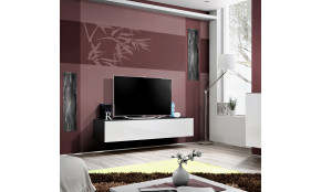 RTV FLY 30 TV staliukas juoda / juoda blizgi 23 ZW FY 30