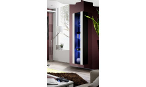 FLY 41 Vitrina juoda / juoda blizgi 23 ZW FY 41
