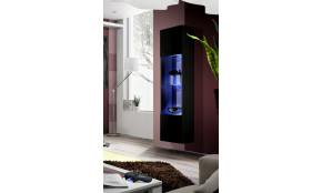 FLY 42 Vitrina juoda / juoda blizgi 23 ZZ FY 42