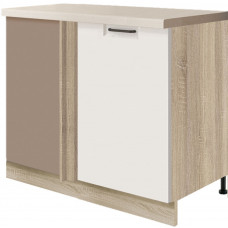 Favorit FAV-25D pastatoma kampinė spintelė *110x60 dešinė su lentyna