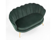 AMORINITO XL Fotelis tamsiai žalias