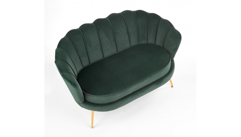 AMORINITO XL Fotelis tamsiai žalias