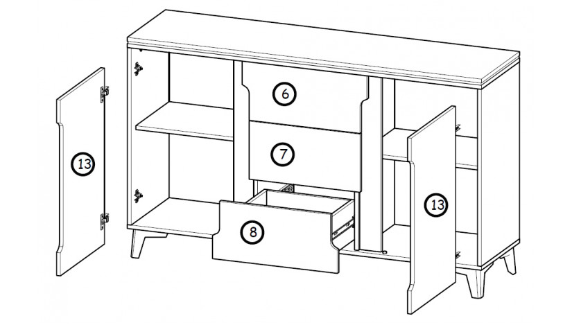 Komoda GAPPA GA6