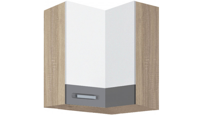 Global GLO-54G pakabinama spintelė kampinė 60x60