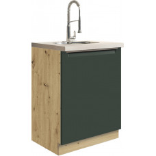 Glamour GLA-11D kriauklės spintelė 60 cm Žalia