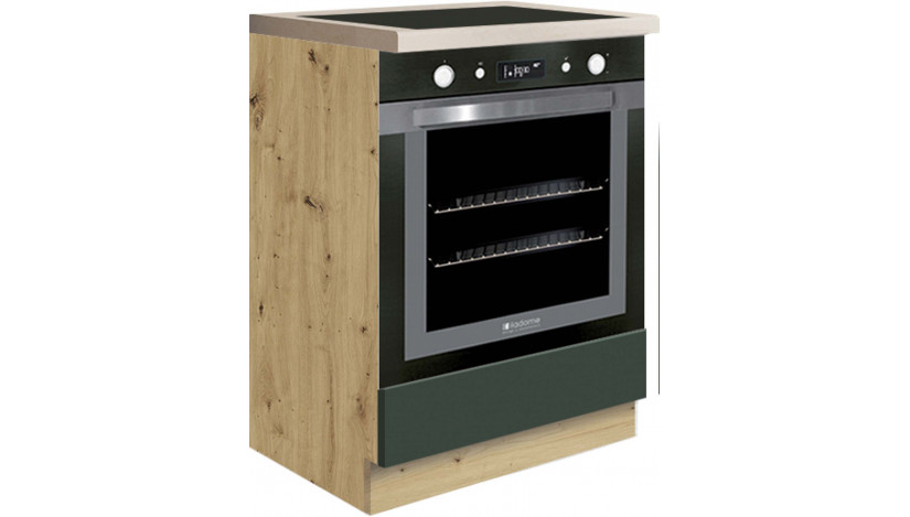 Glamour GLA-17D Spintelė įmontuojamai orkaitei 60 cm Žalia