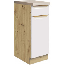 Glamour GLA-1D pastatoma spintelė 30 cm Balta
