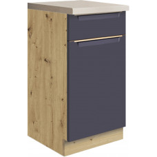 Glamour GLA-2D pastatoma spintelė 40 cm Mėlyna