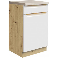 Glamour GLA-3D pastatoma spintelė 45 cm Balta
