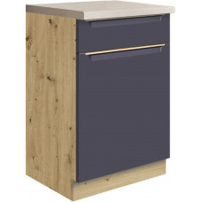 Glamour GLA-4D pastatoma spintelė 50 cm Mėlyna