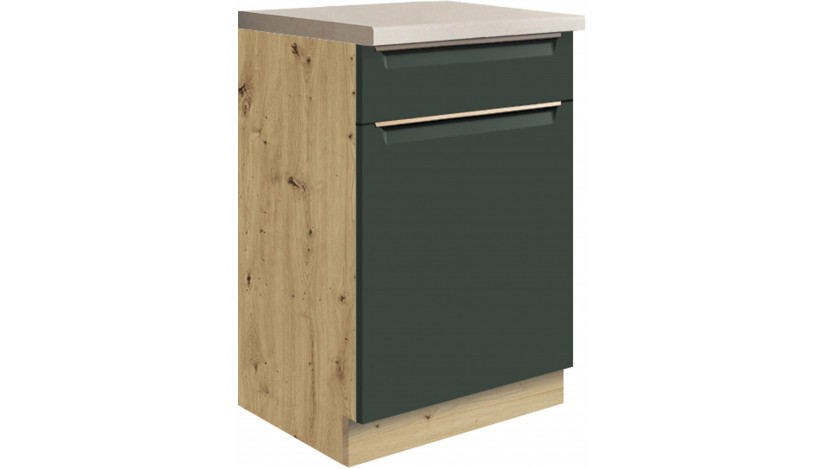 Glamour GLA-4D pastatoma spintelė 50 cm Žalia