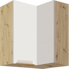 Glamour GLA-54G pakabinama spintelė kampinė 60x60 Balta