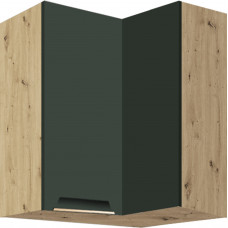 Glamour GLA-54G pakabinama spintelė kampinė 60x60 Žalia