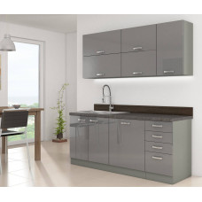 Grey 180 Virtuvės baldų komplektas
