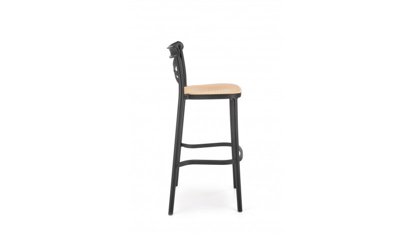 H111 lauko baro kėdė juoda / ruda sp.