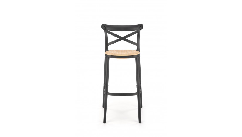 H111 lauko baro kėdė juoda / ruda sp.
