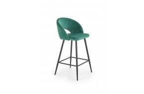 H96 Baro kėdė tamsiai žalia