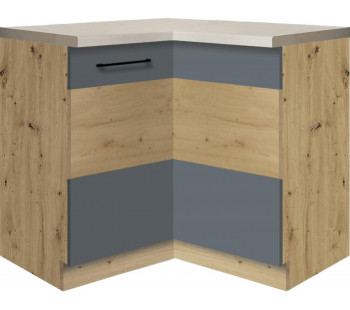 Infinity INF-16D kampinė spintelė 90x90 su lentyna Infinity INF-16D kampinė spintelė 90x90 su lentyna