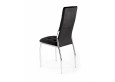 K416 kėdė juoda velvetas 