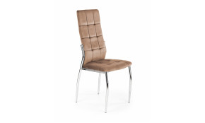 K416 kėdė smėlio velvetas 