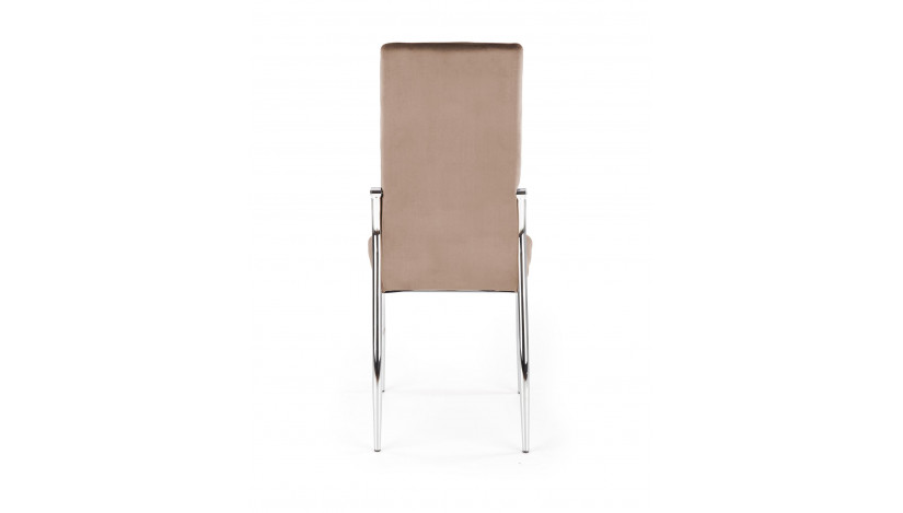 K416 kėdė smėlio velvetas 