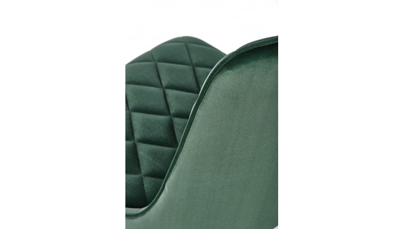 K450 kėdė metalinė Žalia tamsi