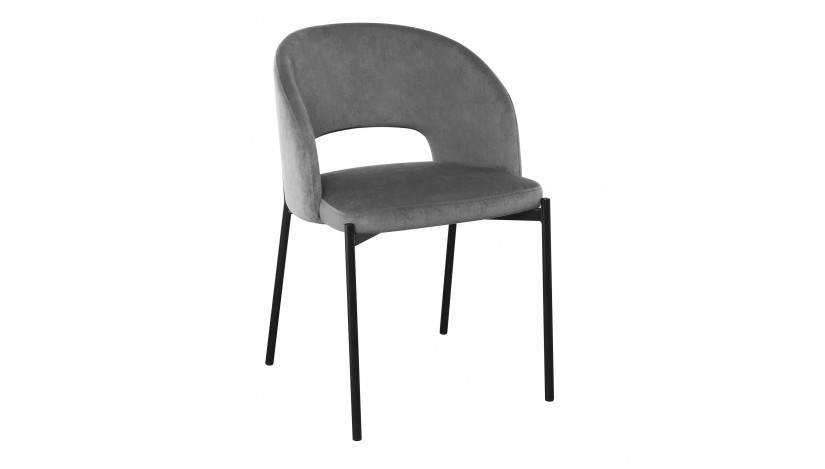 K455 kėdė metalinė Pelenų