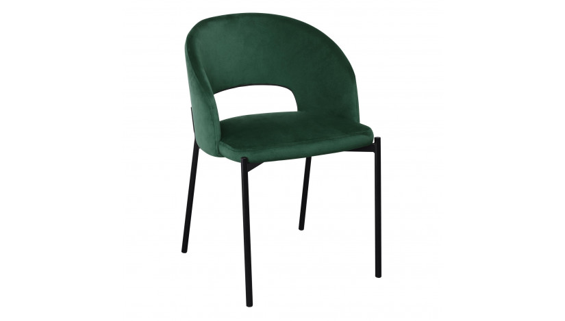 K455 kėdė metalinė Žalia tamsi