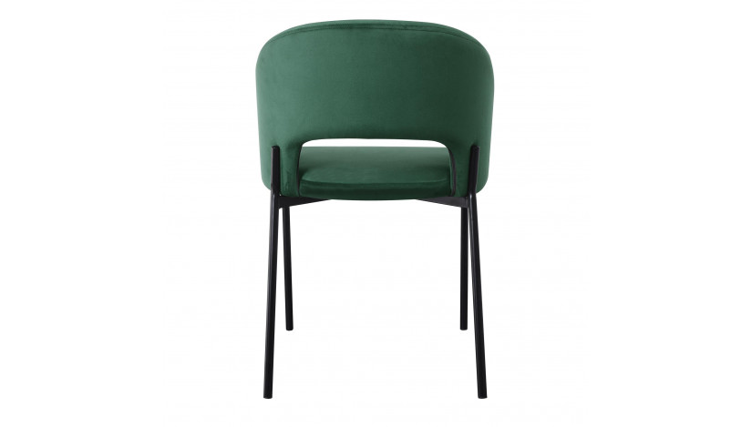 K455 kėdė metalinė Žalia tamsi